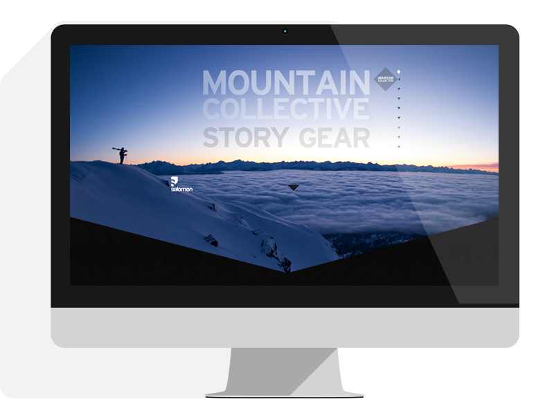 homepage mockup